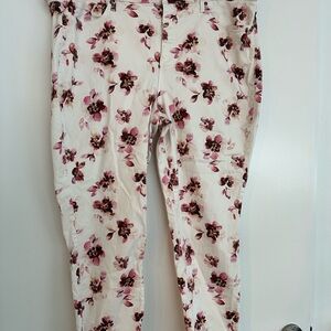 Nordstrom NYDJ floral jeans size 20
